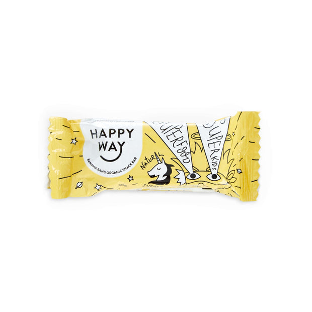 BANANA BANG ALL NATURAL SNACK BAR (30G) +18 Bars