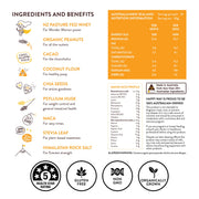 Choc Peanut Butter whey Protein powder 500g,Protein,Happy Way,Happy Way