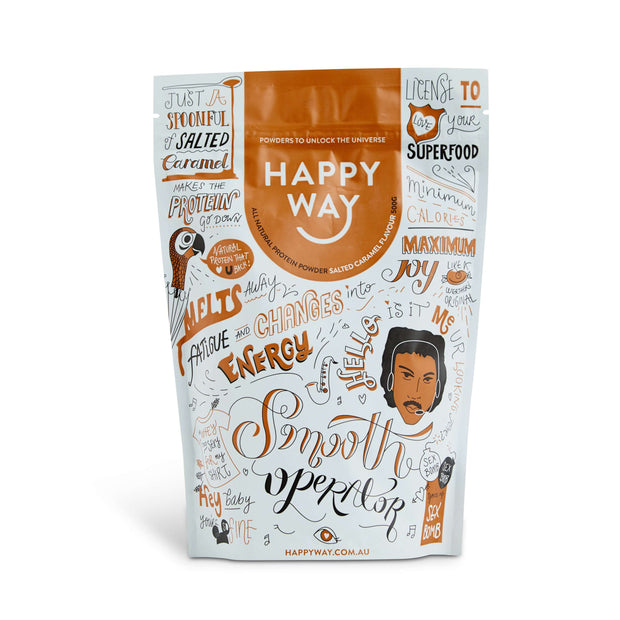 Smooth Operator Salted Caramel Protein Powder 500g,Protein,Happy Way,Happy Way