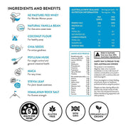 Vanilla Ice Ice Baby Whey Protein Powder 500g,Protein,Happy Way,Happy Way