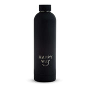 Black Matte Drink Bottle 750ml,Drink Bottle,Merchandise,Happy Way
