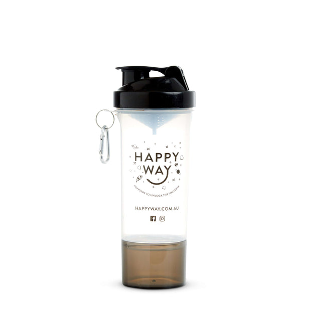 Happy Way Shaker (400ml) - Black,SHAKER,Merchandise,Happy Way