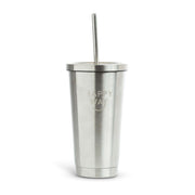 Insulated Stainless Steel Tumbler With Straw (500ml),Steel Tumbler,Merchandise,Happy Way